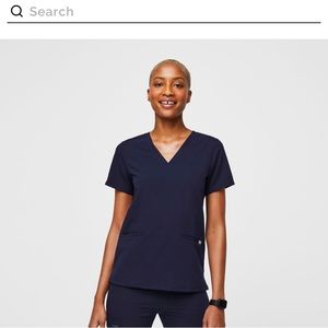 Figs Two Pocket Scrub Top